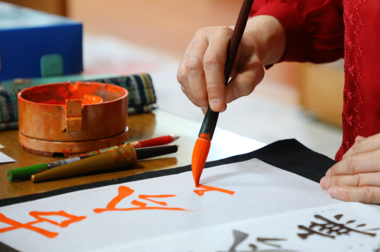 天神・博多での書道教室の写真