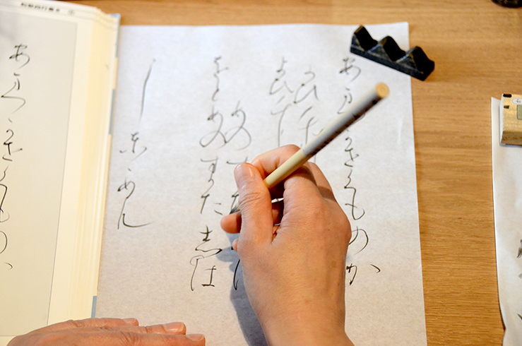 天神・博多での書道教室の写真