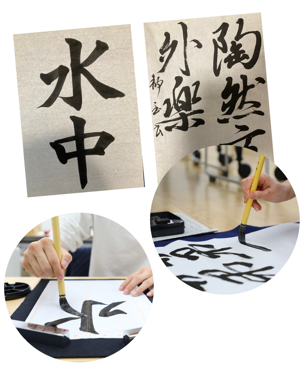天神・博多での書道教室の写真