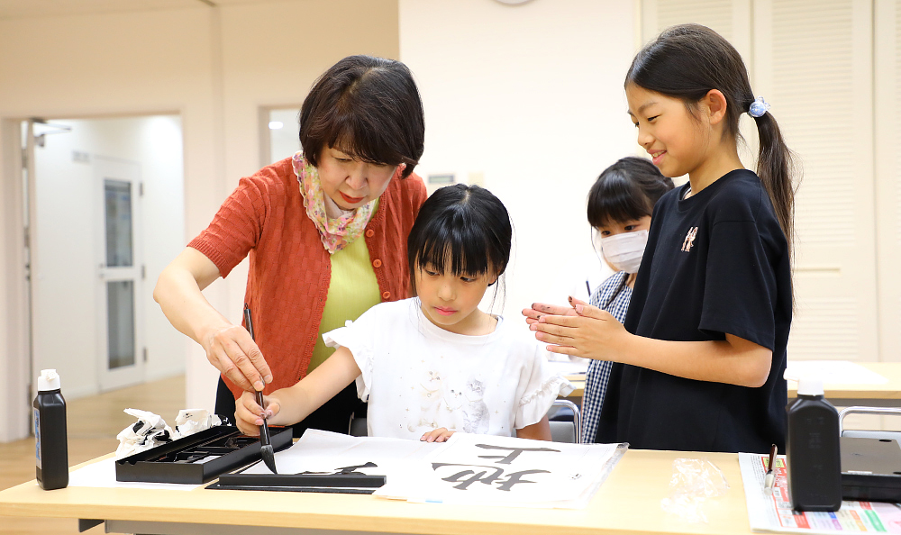 天神・博多の書道教室の無料体験見学